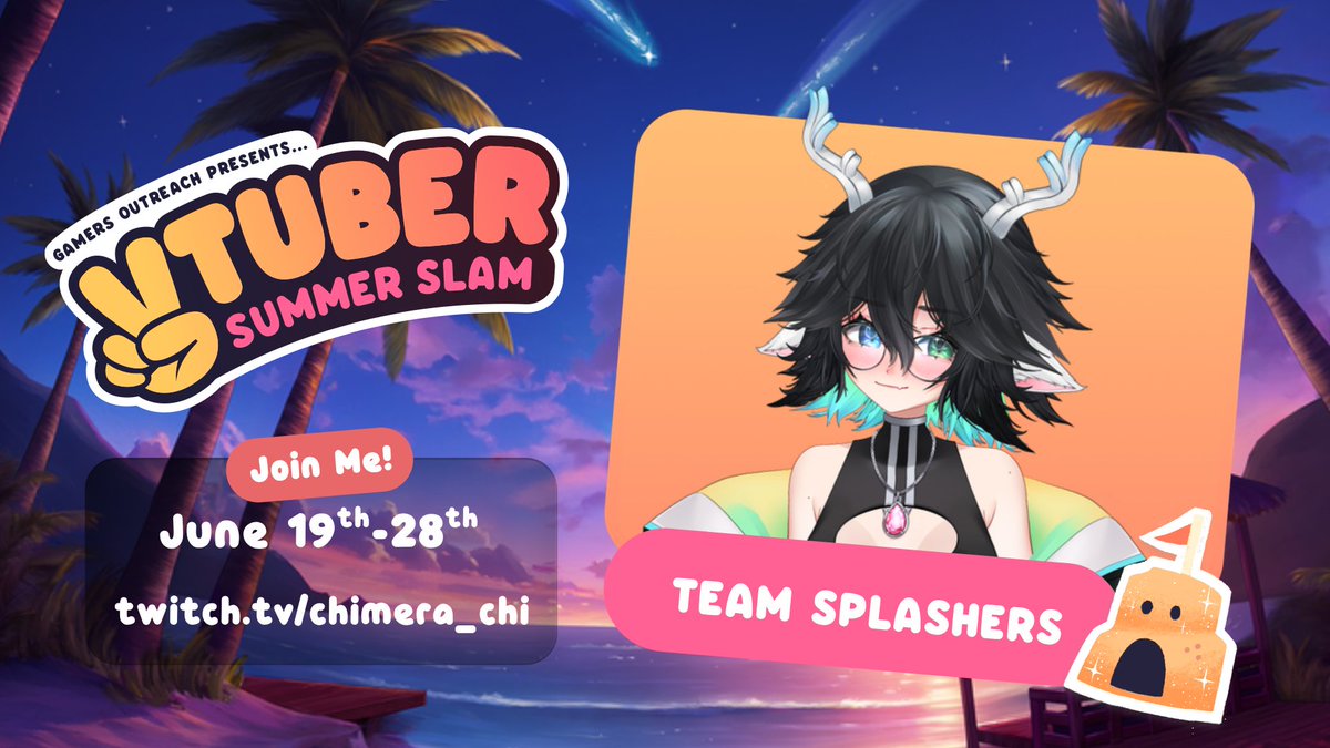 ChimeraChi_TV's tweet photo. AS A REMINDER: The @VSMP_Community x @GamersOutreach 2-week long charity event is happening in 5 DAYS!!

Spread the word! Get your friends together for 2 weeks of nonstop fun &amp; chaos for good! BUT BE SURE TO TAKE CARE OF YOURSELVES FIRST!!

Let's raise some funds for charity! https://t.co/EO7AgMieqb