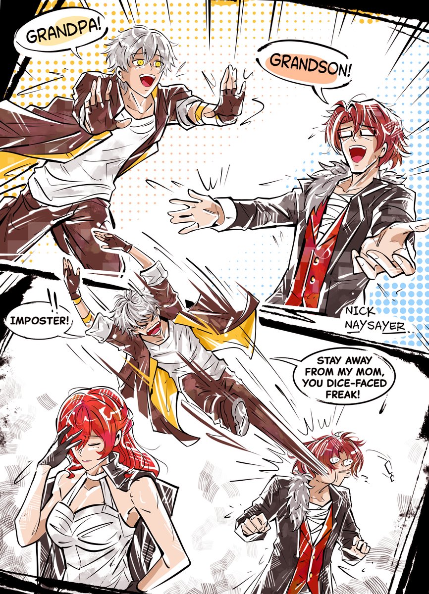 Nick_Naysayer's tweet photo. Then and now ~ 😭
I'm going to miss all the Grandpa dialogue options ...
#honkaistarrail #asatpramad #himeko #ryusukemurata #mihoyo #comic #fanart #adobefresco https://t.co/AN6pLN85IH