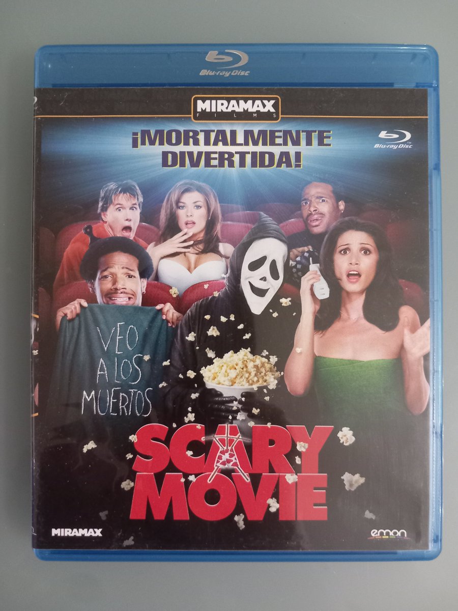 Rafanical's tweet photo. Desde mi #Filmoteca hoy recordamos #ScaryMovie #comedia de #terror del año 2000 dirigida por #KeenenIvoryWayans y protagonizada por #AnnaFaris #ShannonElizabeth #ReginaHall #MarlonWayans y #ShawnWayans Más información https://t.co/qrymAqCqPE

#ScaryMovie #Filmoteca #Cine #Bluray https://t.co/lBAe7RAckS