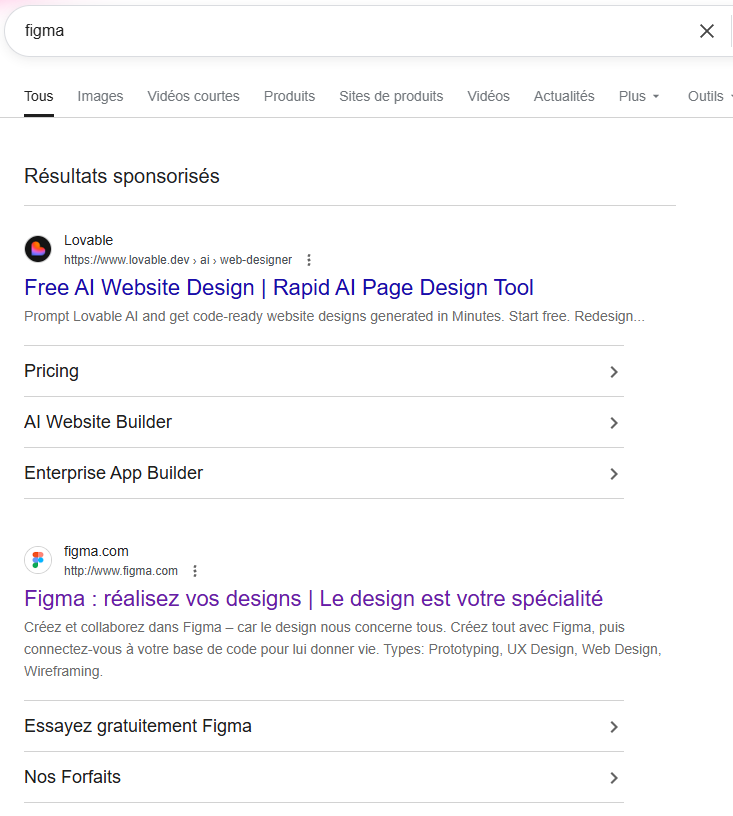 fayceur's tweet photo. Ils on touts compris lovable.

Se mettre en #1 quand on recherche figma
Gros GG à eux ! https://t.co/O6SkDpRmIO