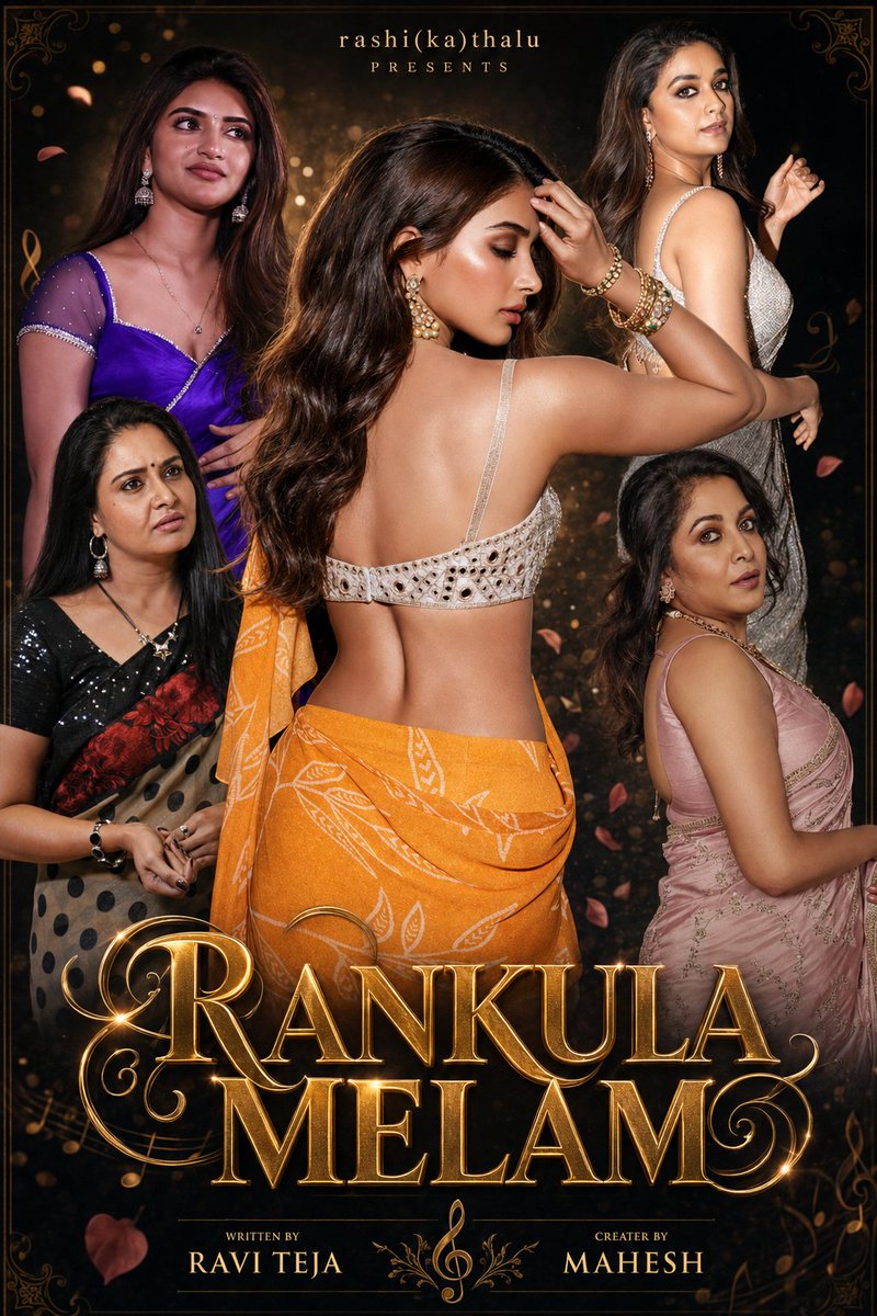 Rashikathalu's tweet photo. Mana first Story 1 :Rankula Melam
Intro:Rendu family laki chendina oka pure incest story
Family 1
Mother-Ramya krishna 
Father
Daughter -keerthi
Son in law
Son(unmarried)
Family 2
Mother-pragati
Father
Son
Daughter in law -pooja
Daughter -sreeleela(unmarried)
Stay tune for thread https://t.co/xCpWAYPueo