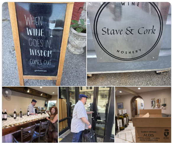 cantinealois's tweet photo. 📍 Stave &amp; Cork, Salem, Virginia

As this community gathers for another tasting, Caiatì, Caulino and Campole tell a part of the story of contemporary Italian wine.

#Stave&amp;Cork #SalemVirginia #vinialois #northerncampania https://t.co/H22R8Laz6Z