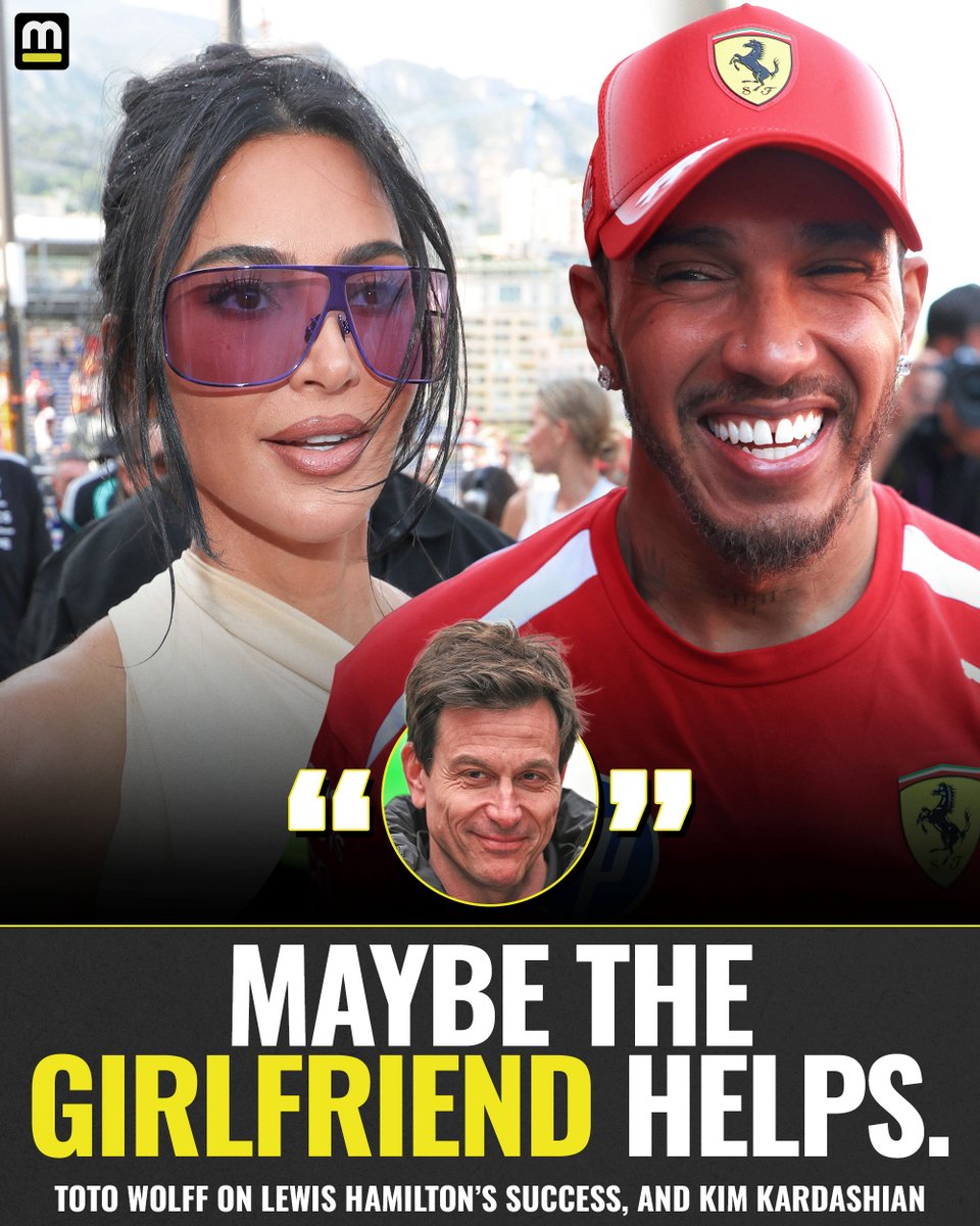 Motorsport's tweet photo. Toto Wolff is jumping on the Kim Kardashian hype train after Lewis Hamilton's first Ferrari Grand Prix win. 😅 https://t.co/Ia5lzycXOC