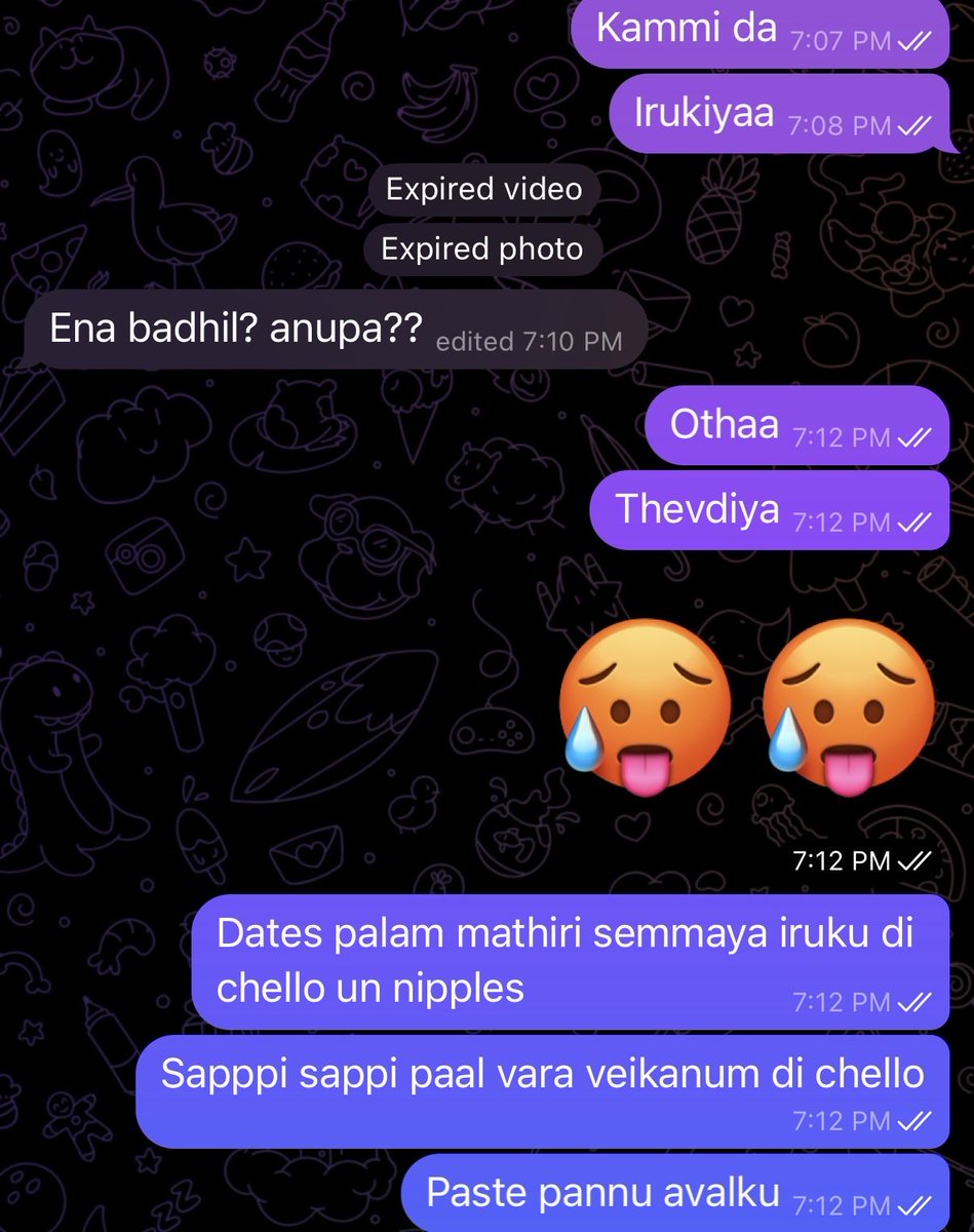 anjuveriyann's tweet photo. Hey all cuck dogs here 
I got one of the best dog ever,i asked him to show her gf (23yrs old) suddenly that dog texted his gf and she send her pics and he is just asking my comments and pasting that in his gf chat 🥵

This kind of cuck dog is the one who deserves my attention 🥵 https://t.co/zFv6uA7mTf