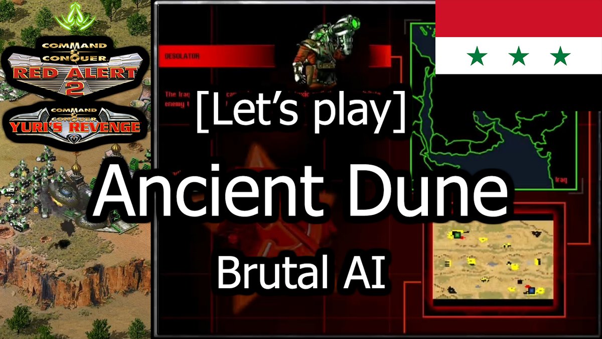 Enthiiofficial's tweet photo. [Let's play] C&amp;C: Yuri's Revenge - Ancient Dune | Brutal AI (No commentary)
Link: https://t.co/v4pbUAKLNR
#ra #ra2 #redalert #redalert2 #Yuri https://t.co/k9k89kwZkC