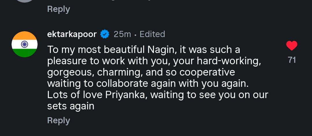 zenithachiever's tweet photo. EKTA'S MOST BEAUTIFUL NAAGIN - PRIYANKA 😭💌✨ 

#Naagin7 https://t.co/OukoozIISY