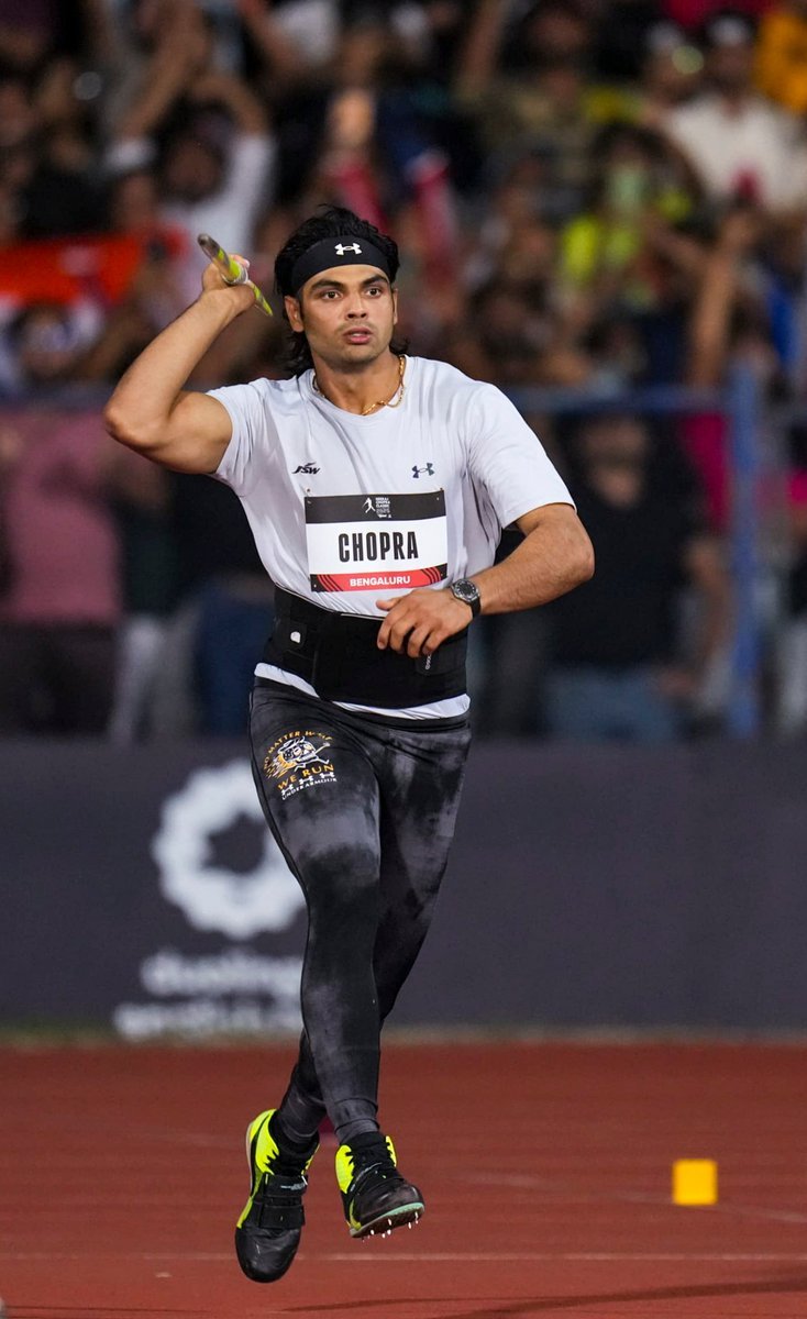 TheKhelIndia's tweet photo. 🚨 NEERAJ CHOPRA SET TO RETURN AFTER INJURY &amp; PROVISIONALLY SELECTED FOR CWG 2026

The former World Champion is expected to return to competition within the next 10 days! https://t.co/ejGeqGyLUF