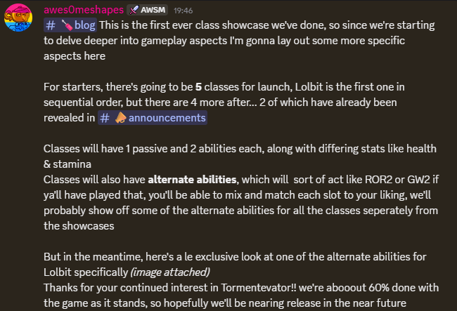 frighters_news's tweet photo. A more detailed explanation about the other upcoming Classes made by @awes0meshapes, with a look at the alternate Lolbit ability!

#Frightfighters #ROBLOX https://t.co/G9x14gFWrh