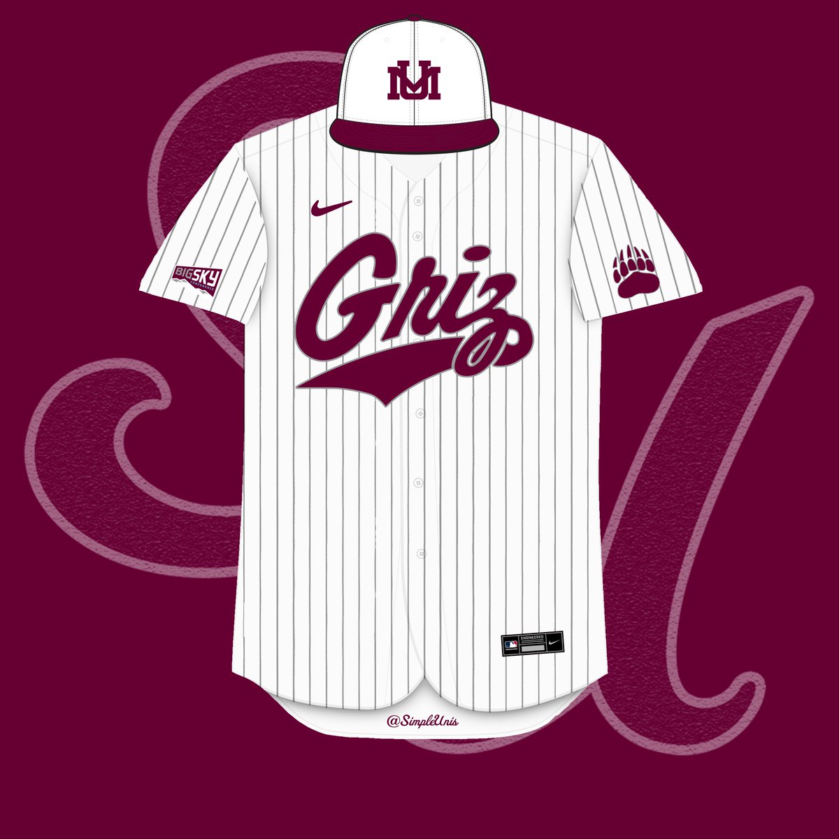 simpleunis's tweet photo. More d1 schools without baseball... @UMGRIZZLIES. Home pins.
#montanagriz #grizzlies #montana #um #simple #uniforms https://t.co/ED9xisPkBh