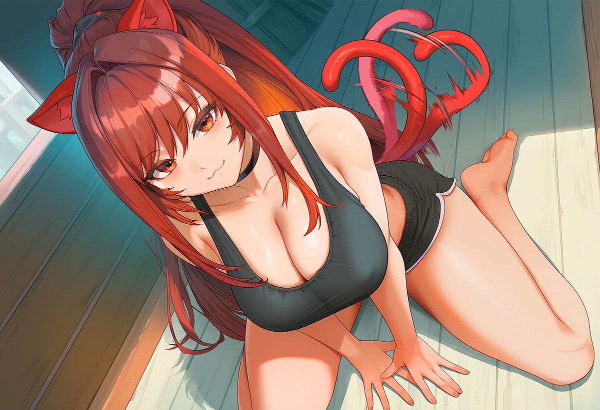 PilarcitaMitsu's tweet photo. Miau Miau Miau~❤️
Gata Rapi de domingo diciendo hoooolaaa~❤️
♡+⟳
𝕋𝕒𝕘𝕤:
#Rapi #Rapiredhood #nikke指揮官豆知識 #Nikke #ラピ #ニケ #goddessofvictory #sexrol #nsfw #lewdrp https://t.co/OFeB0UjZzL