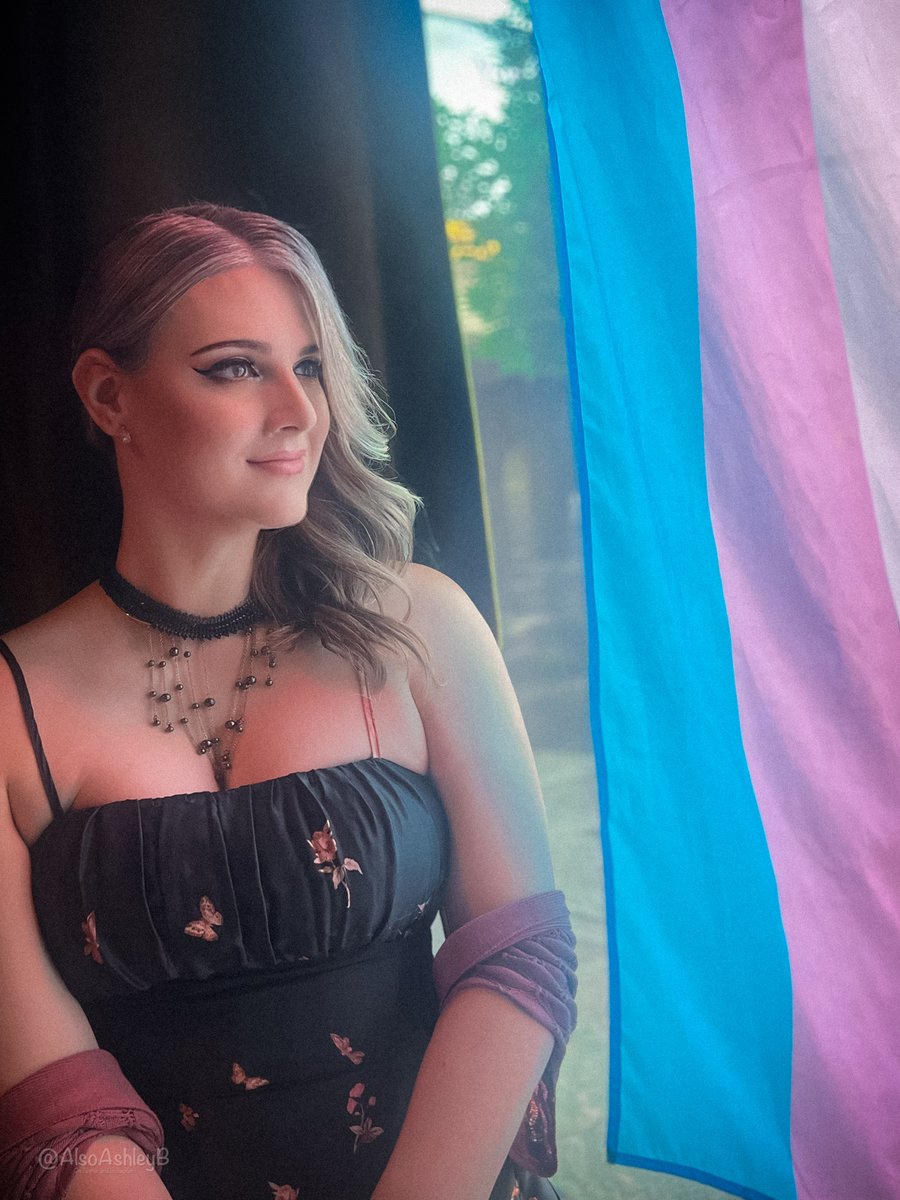 AlsoAshleyB's tweet photo. Happy Pride Everybody! 🏳️‍⚧️ Here's to 18 Years as AlsoAshley, and 3 Years fully out as Ash 😁 https://t.co/DQS4omdQex