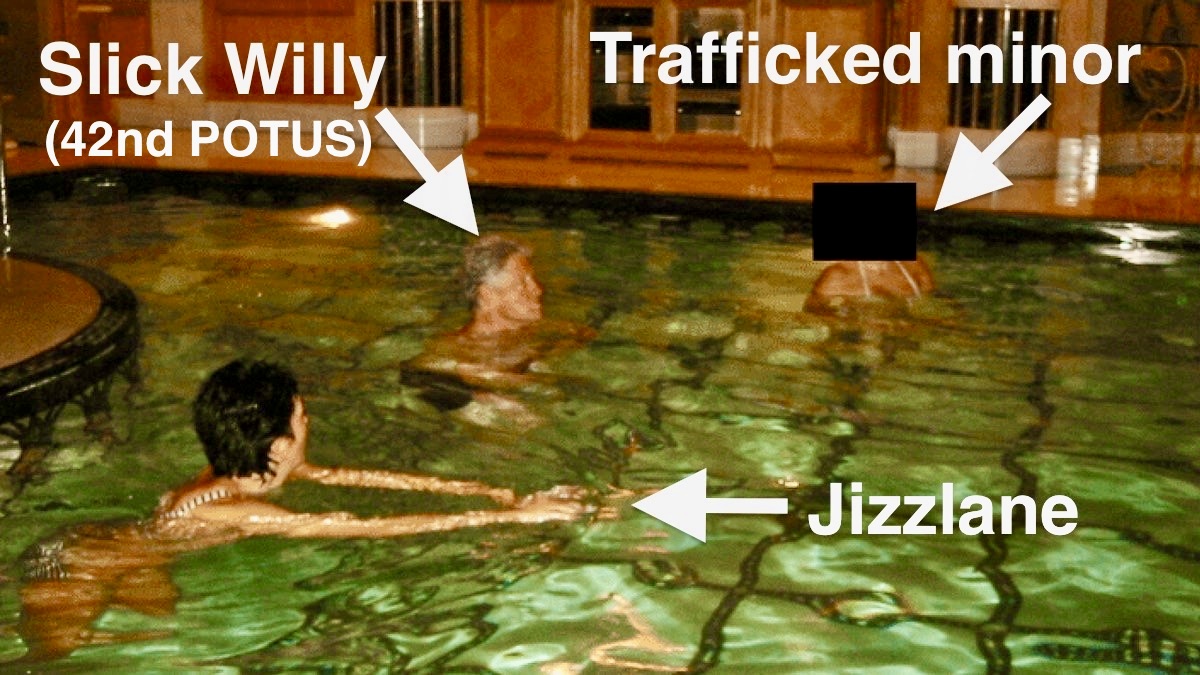 HSurstromming's tweet photo. @makeupdoug @jayneoc @acdmma_ You've proven yourself wrong, retard, as you can't provide a link to proof to your claims.

I, on the other hand, can do what you can't. Here's proof one of your demonrat party heroes WAS WITH epstein's trafficked minors. It came from the release of the files you idiots demanded. https://t.co/GOqd5s8KAN