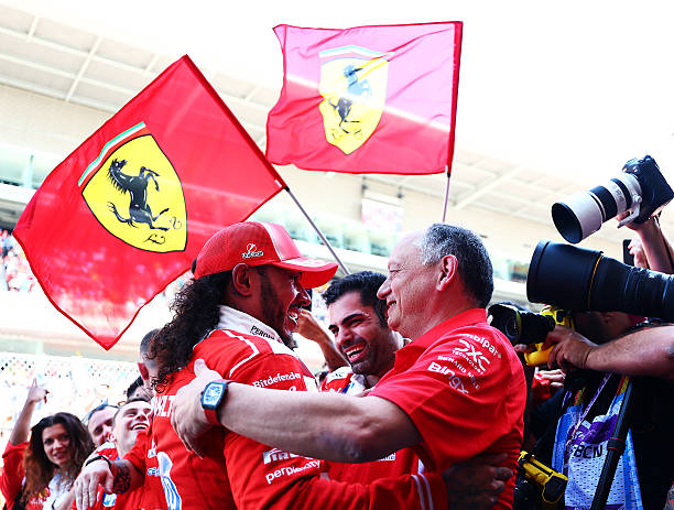 simscircuit's tweet photo. 'Hamilton is adamant that Fred Vasseur deserves great credit'

"If I see something that I don't think is right I push very very hard and I am relentless with it. It is not easy to be on the end of that when you are juggling a whole organisation. It is very, very tough. He continued to believe, be a good friend, a great ally and really supportive. Ultimately he really listened at the end, I really asked for some changes and he enabled them to happen."

- Lewis Hamilton