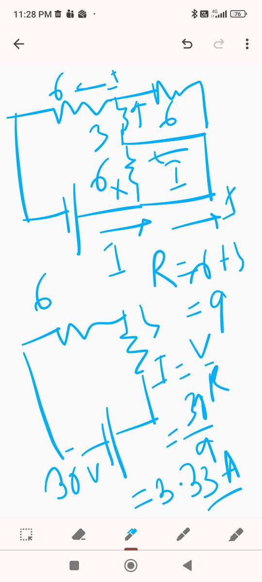 arnabp123's tweet photo. @RWPhysics 3.33 A ? https://t.co/H1hPw965Cu
