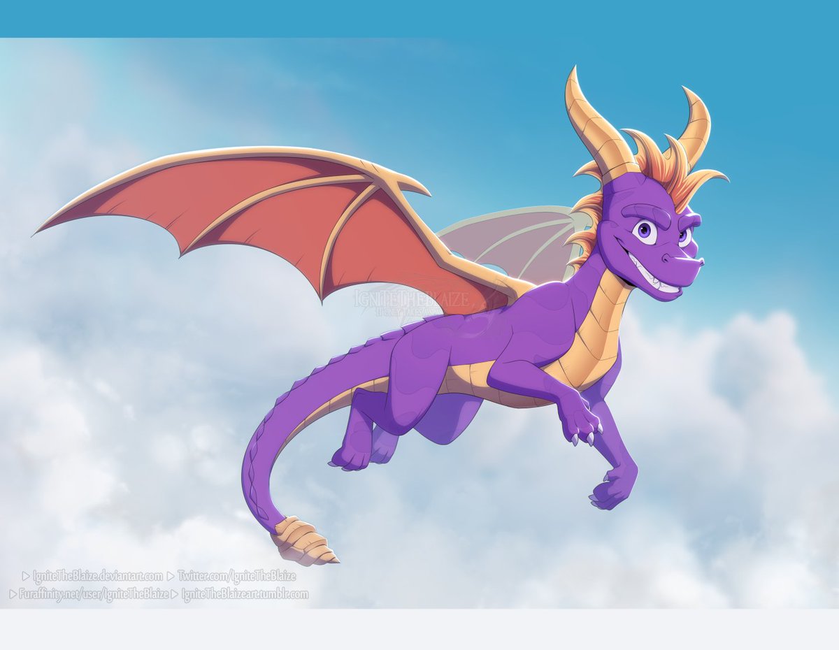 IgniteTheBlaize's tweet photo. "A Legendary Hero Soars"

Who else lost their minds at the Spyro A Realm Beyond reveal?
I can't replicate the sounds I made even if I tried 🤣 https://t.co/y9jPUeuvbf