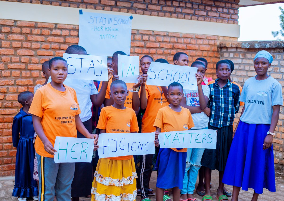 fmiubumuntu's tweet photo. As we prepare to launch "Stay In School: Her Hygiene Matter" project, we will provide menstrual hygiene #education and sanitary #pads to 450 #vulnerable girls in 9 schools across Nyanza Sector, helping them stay healthy, confident, and in school. 2/2 https://t.co/O3QwmevxrC