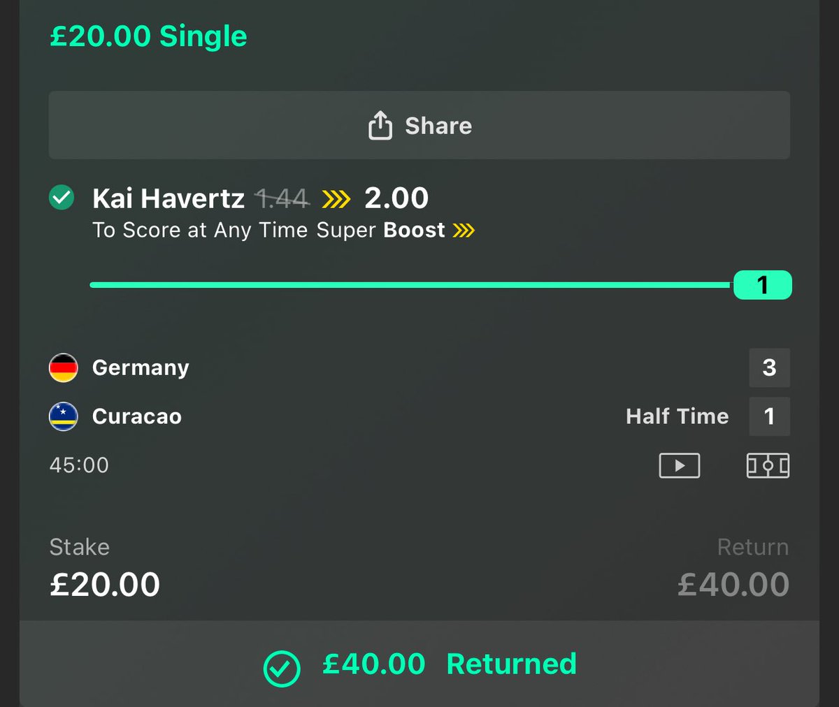 LordFootyTips's tweet photo. WINNER!!!! ✅

LIKE / RT the ORIGINAL post below to enter the giveaway!!! ❤️

Winners picked tomorrow https://t.co/qPegA7XEie