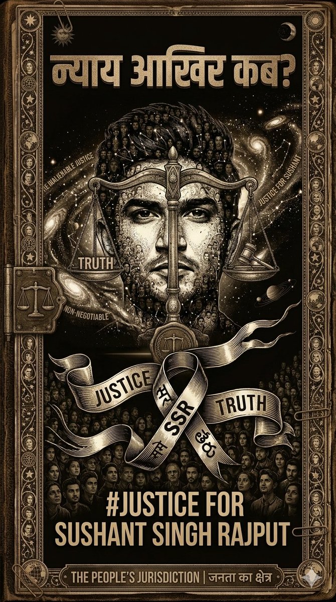 itsGS4SSR's tweet photo. आपको जस्टिस के लिए हाथ नहीं फैलाना पड़ेंगा... 
And

We are into 

6years Of Injustice To Sushant
#JusticeForSushantSinghRajput 

#ArrestRheaChakraborty

@PMOIndia @HMOIndia
@CBIHeadquarters https://t.co/N6XAMNc6bz