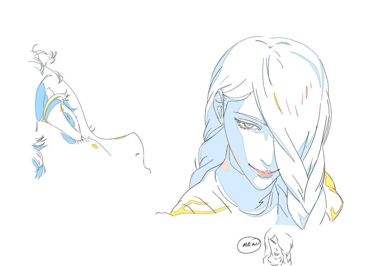 Gameonstudio50's tweet photo. Layout practice #practice #meimei #jjk #layout #layoutpractice https://t.co/xKtyowp3o3