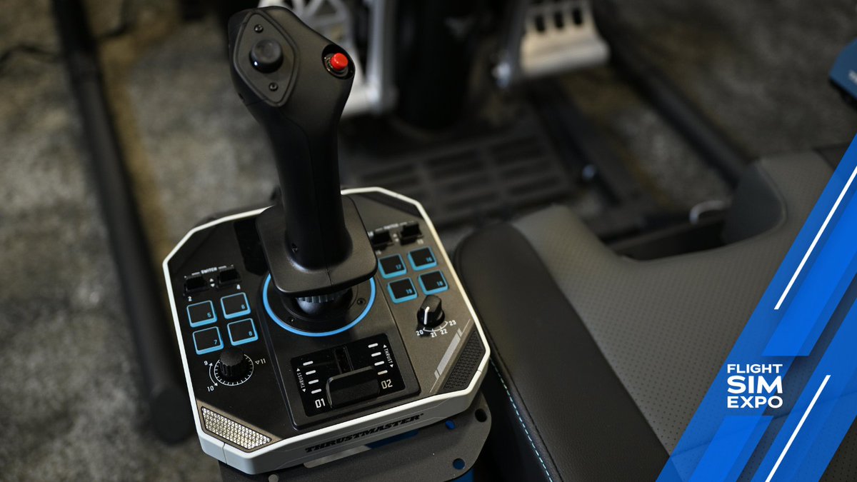 TMThrustmaster's tweet photo. New products. New setups. Same passion for flight. ✈️

Here’s a closer look at everything we announced at Flight Sim Expo:

🛩️ TCA Sky Yoke
🕹️ TCA Sky Quadrant
✈️ Airbus Add-On Grip
⚙️ Omni Extension
🔥 HOTAS Warthog MKII

And one more thing: DUAL CONTROL instructional flight sim. 👨‍✈️👩‍✈️

Two devices can work together at the same time, allowing a pilot and an instructor to share control using the TCA Yoke Boeing Edition or the TCA Sky Yoke.

Which one are you most excited about?
