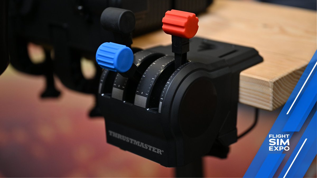 TMThrustmaster's tweet photo. New products. New setups. Same passion for flight. ✈️

Here’s a closer look at everything we announced at Flight Sim Expo:

🛩️ TCA Sky Yoke
🕹️ TCA Sky Quadrant
✈️ Airbus Add-On Grip
⚙️ Omni Extension
🔥 HOTAS Warthog MKII

And one more thing: DUAL CONTROL instructional flight sim. 👨‍✈️👩‍✈️

Two devices can work together at the same time, allowing a pilot and an instructor to share control using the TCA Yoke Boeing Edition or the TCA Sky Yoke.

Which one are you most excited about?