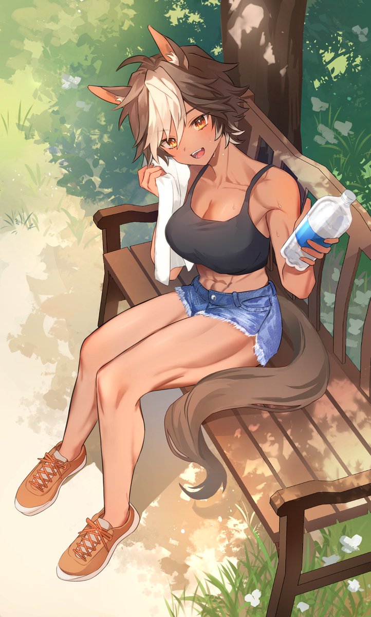 UmariTomoe's tweet photo. Let's take a moment to relax and unwind! https://t.co/E81m1R3QLB