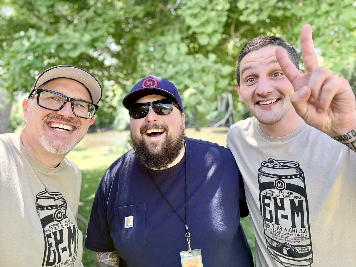 OldNationBrew's tweet photo. Yesterday was a blast! 🍻
Thanks to everyone who stopped by our table at the @MiBrewersGuild Summer Beer Fest. Whether you came for the green beer, the experimental limoncello beer, or just a conversation, we appreciate you.
Cheers, and see you next time!
#oldnationbrewingco https://t.co/Q4GTwi65ST