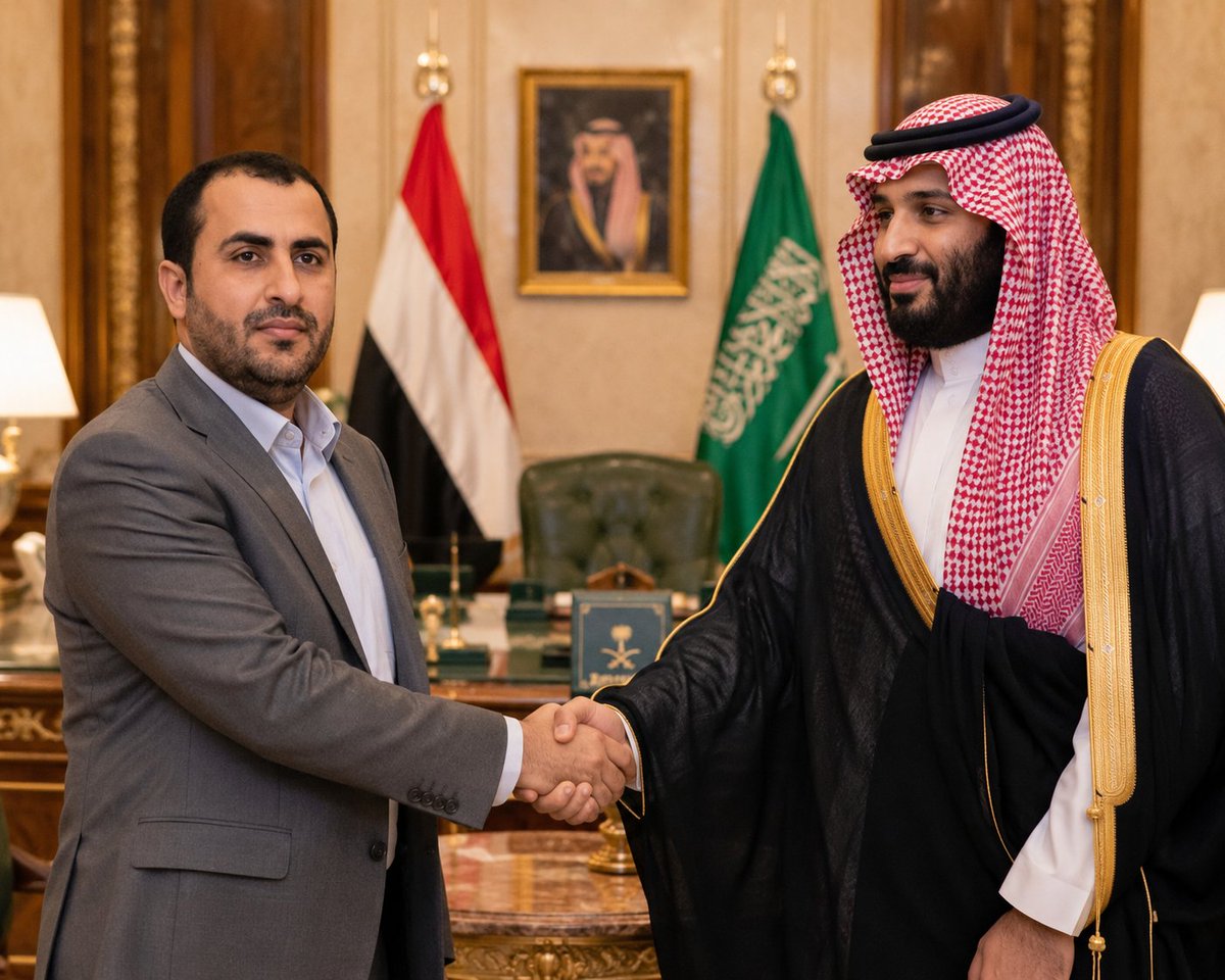 AdenToday_Yemen's tweet photo. عاجل وهام

أفادت مصادر لموقع "عدن اليوم" الإخباري عن موافقة السعودية على شروط الحوثيين، والمتمثلة في الآتي:
1- فتح مطار صنعاء وتوسيع رحلاته
2- صرف المرتبات لجميع موظفي الدولة
3- رفع القيود عن ميناء الحديدة وفك الحصار
4- فصل الجانب الإنساني عن الجانب العسكري
5- دفع 400 مليار دولار كتعويضات
6- إعادة إعمار اليمن وما خلفته الحرب

حيث غادر رئيس الوفد المفاوض لحكومة صنعاء سلطنة عمان يوم أمس متوجهاً إلى الرياض للتوقيع على الاتفاقية المتفق عليها بين صنعاء والرياض.

وأضافت المصادر الإخبارية أن هناك تفاهمًا وثقة بين الجانبين لم تحصل من قبل، وأنها المرة الأولى التي يتحقق فيها هذا المستوى من الثقة بين الوفد الوطني الممثل لحكومة صنعاء والوفد السعودي، برعاية عمانية وأممية.