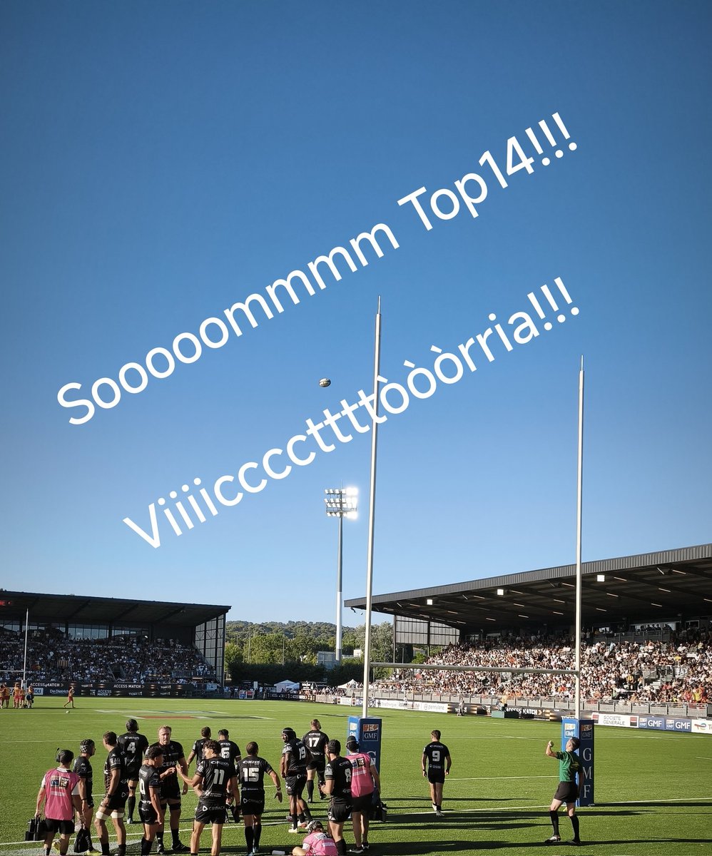 Trabucaires_CAT's tweet photo. Sooooommmm Top14!!!
Viiiiccccttttòòòrria!!!
Provença 24-47 USAP
#ViscaUSAP #SempreEndavant
#TOP14 | #PRUSAP
#Top14Accessmatch
#AccessMatchTOP14 https://t.co/eZcfdqpreU