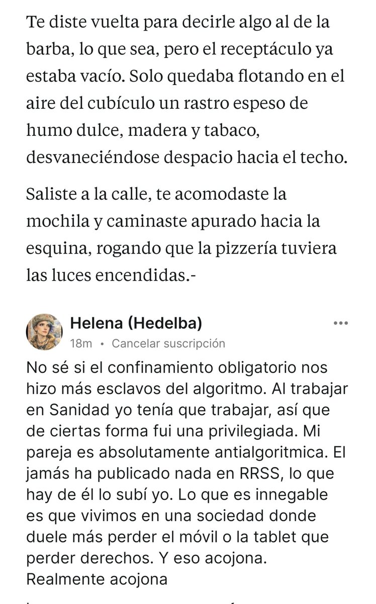 Hedelba666's tweet photo. #JugandoAEscribir
Empecé a subir 10 relatos que tratan sobre las consecuencias que tienen las tecnologías digitales en la sociedad.
NO, NO LOS HE ESCRITO YO
El primero fue CACUY 2.0, este es el tercero, se me pasó subir el 2°
✳️EL ASCENSOR DE PLATON https://t.co/l6ZFZUXUUv