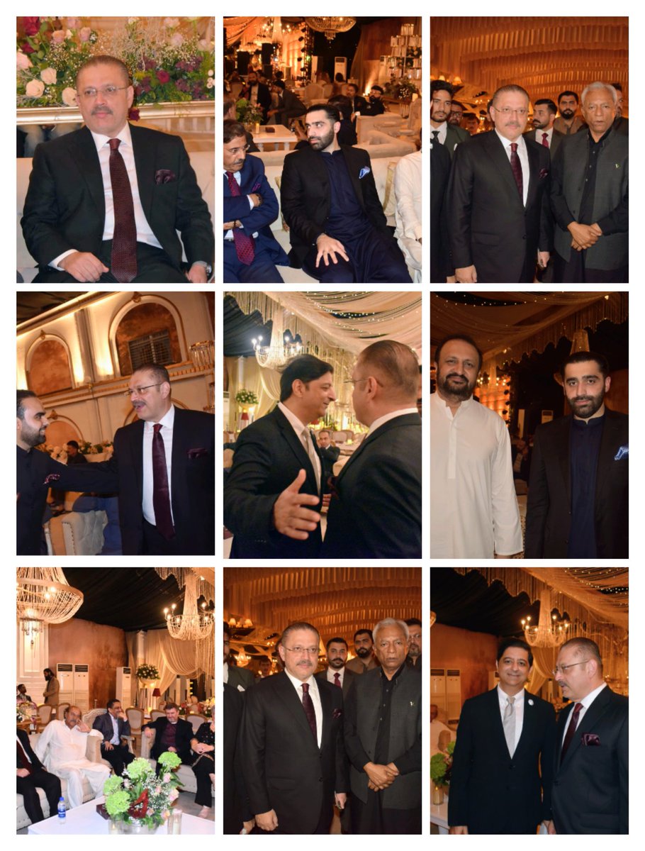 ShahidVighio5's tweet photo. کراچی: صوبائی وزیر اطلاعات, ٹرانسپورٹ و ماس ٹرانزٹ @sharjeelinam اور پیپلز پارٹی کے رہنما @rawalsharjeel نے کراچی میں جناب نور محمد کاکڑ کے صاحبزادے کی شادی کی تقریب میں شرکت کی, 
❤️🖤💚
 تقریب میں مختلف سیاسی، سماجی اور کاروباری شخصیات نے بھی شرکت کی, https://t.co/DWLCjrCX97