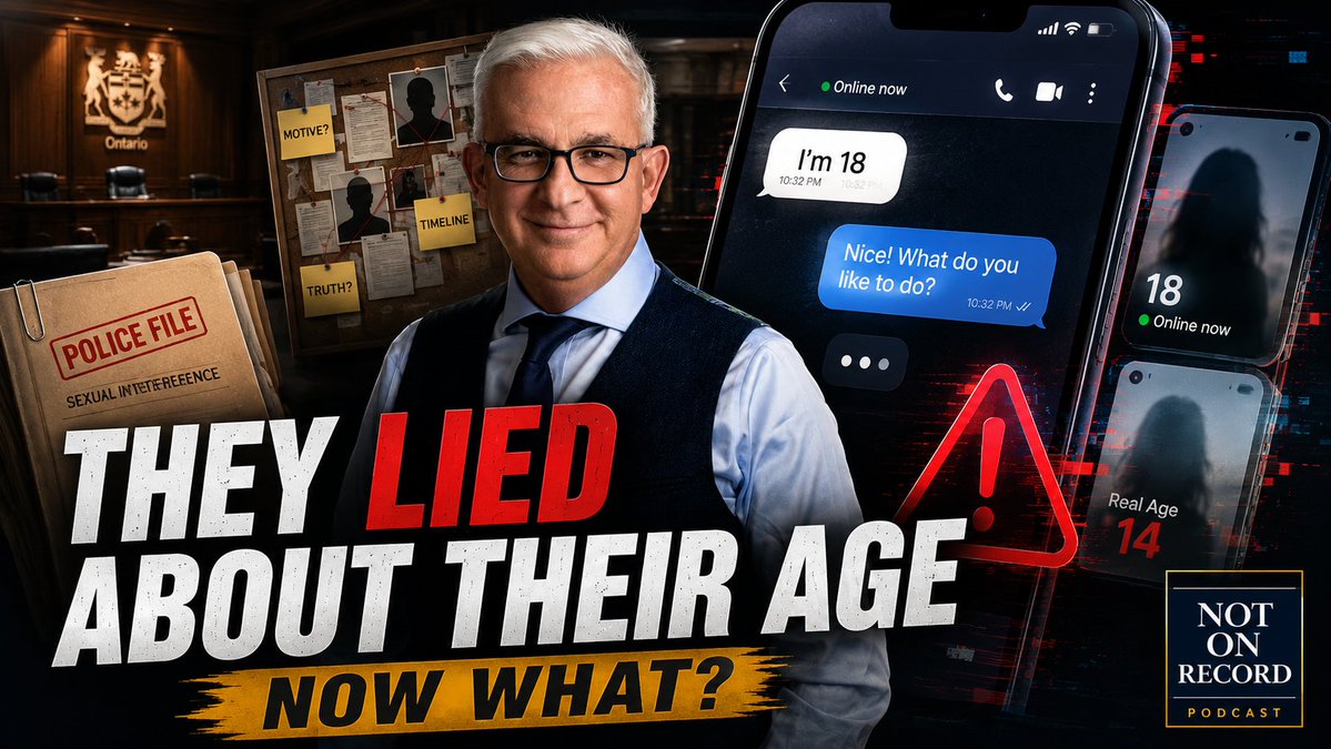 notonrecord's tweet photo. Now on @Substack 

Not On Record
EP#216 | What If They Lied About Their Age?

@NeubergerLaw @d2davison @crimlawyer01 @CorrectFm @NatTelegraph @maxsilverberg  @YuvikaJohri @Bjdichter @OpenCollegePod 

https://t.co/L7gfBOk7fB https://t.co/tBNJgLCp1k