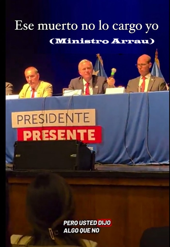 Yo_klaudiusz's tweet photo. Ministro arrau... ese muerto no lo cargo yo! https://t.co/fgXy0yyE6N