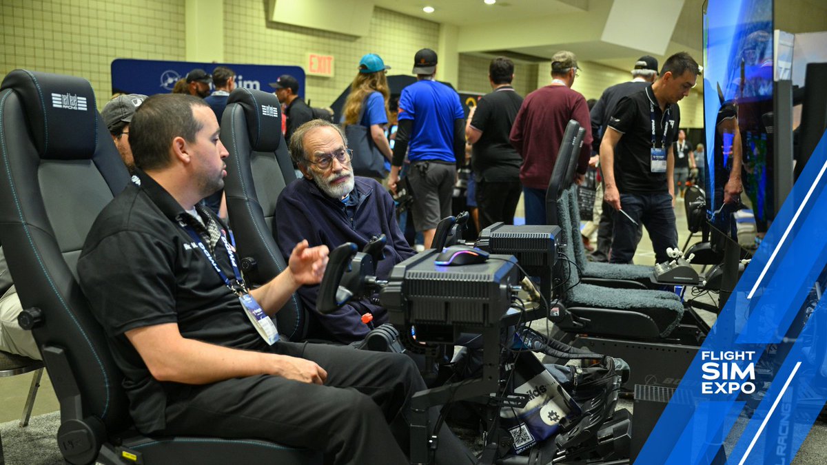 TMThrustmaster's tweet photo. Two events. One community.

From Le Mans to FlightSimExpo, you showed up, tested, raced, flew and shared unforgettable moments with us.

This week was about more than products.  It was about passion.

Thank you for being part of it. ❤️ https://t.co/s3IKbXZo6T