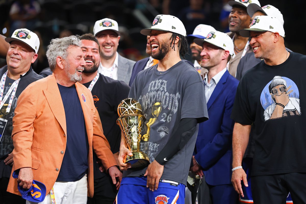 BetMGM's tweet photo. The Knicks only lost 3 games in their playoff run by a total of 6 points

Really might be the greatest playoff team of all time https://t.co/CqA2dWlJ0I