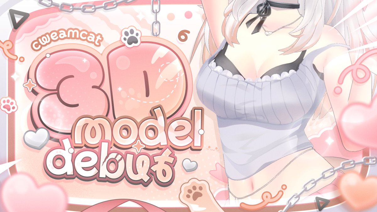 cweamcat's tweet photo. 🥛˗ˏˋ ꒰ BIG ANNOUNCEMENT ꒱ ˎˊ˗ 🍰

On Tuesday, June 16th at 2:00PM CDT, I will be coming to you from the 3D realm for the VERY FIRST TIME! 💌 https://t.co/GAGnS7aJ83