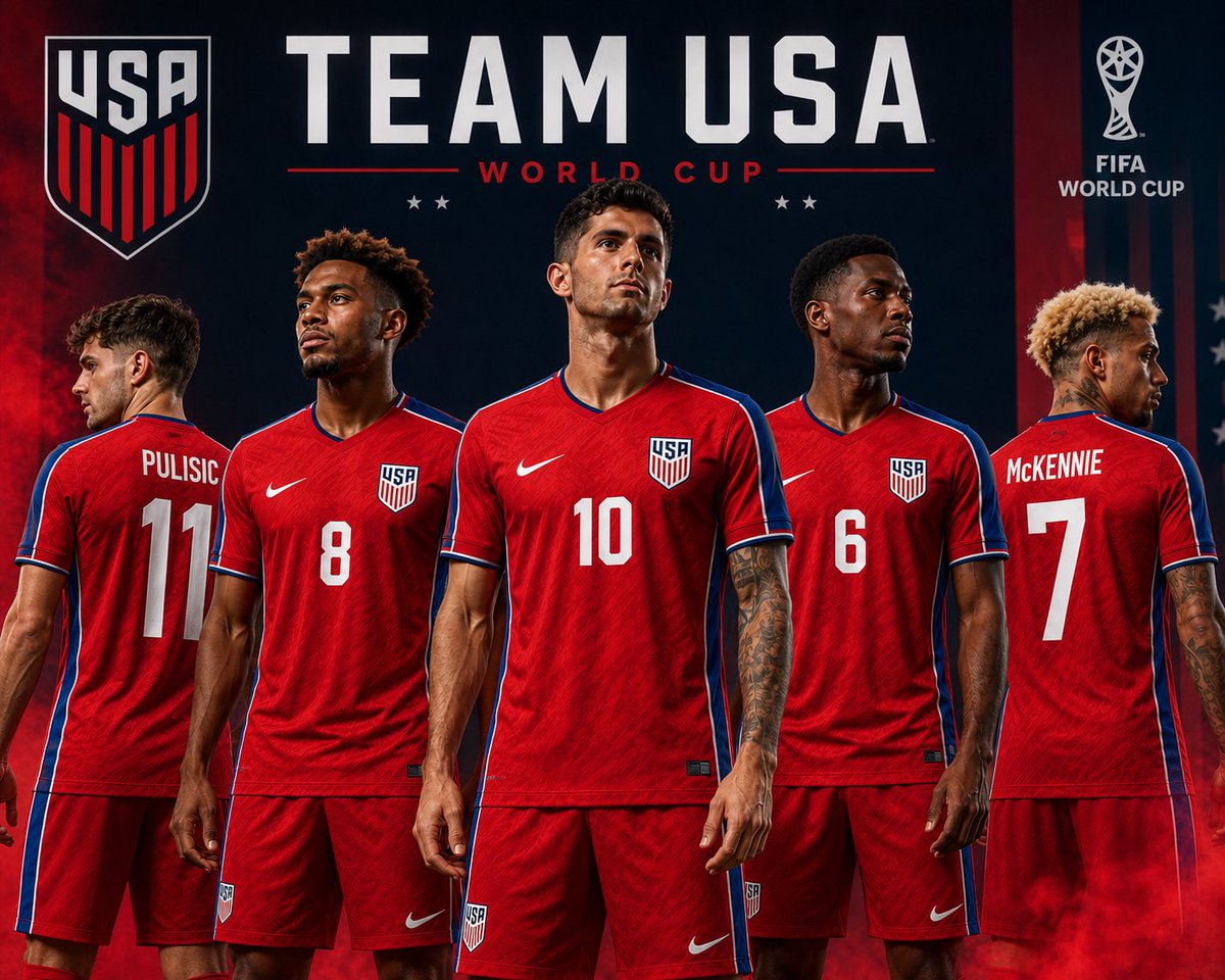 fergdaddy16's tweet photo. Ok @USWNT and @USMNT We need an all RED kit!!!! https://t.co/yVYgwGLF4Y