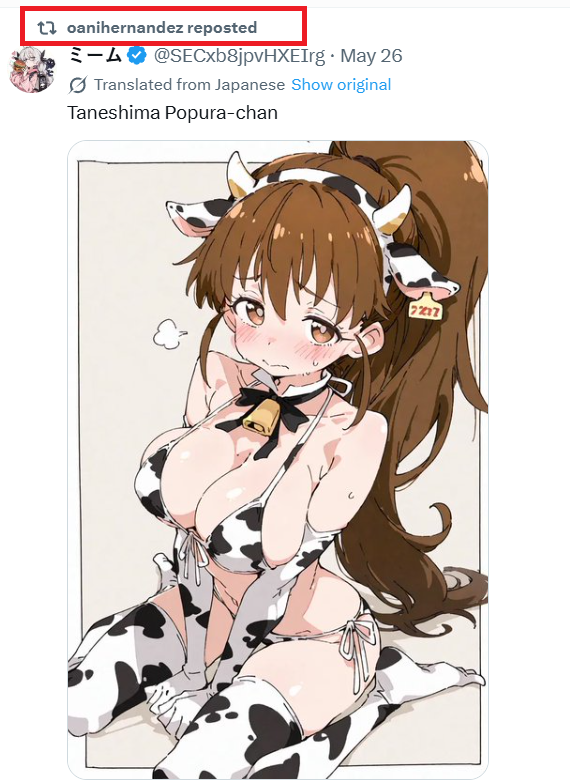 AlexanderPirrix's tweet photo. @oanihernandez @Mercado_Ingles hahahaha ahora se entiende todo, lo de follawaifus te ha dolido bien fuerte HAHAHAHAHAHA https://t.co/VyPhUZYMjm