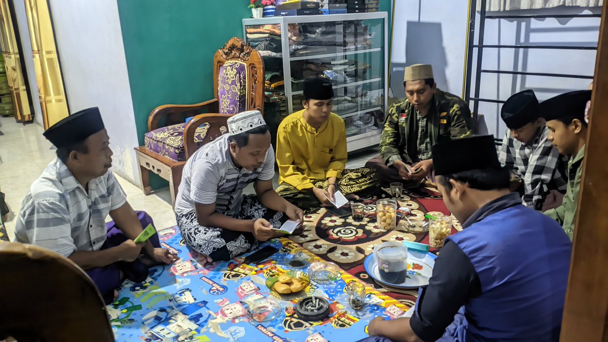 ansorsbr's tweet photo. Ahad, 14 Juni 2026

Giat rutin MDS Rijalul Ansor bertempat di rumah sahabat Ust Muzeki. https://t.co/QjrxVfclX9