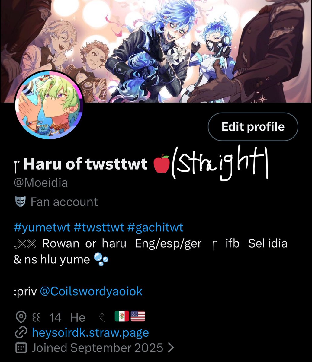 །་ Haru of twsttwt 🍎 (GAY) tweet media