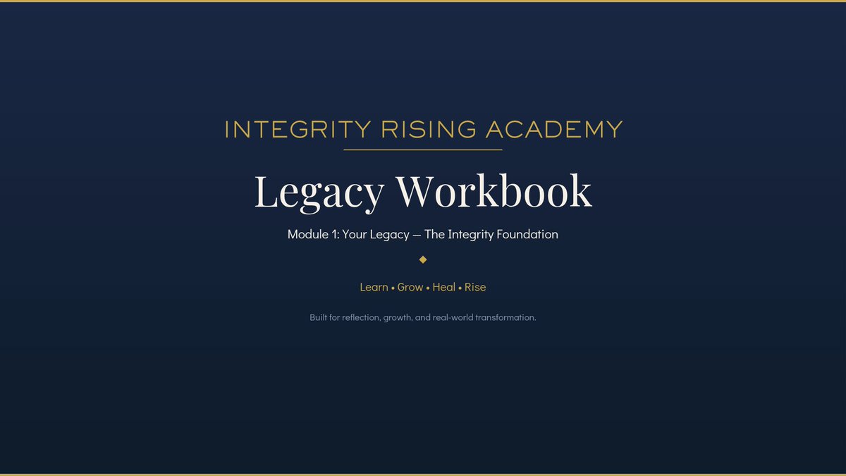 Integrity_rise1's tweet photo. https://t.co/JE6nzen11a
👆 Click here for Community 
Join my Integrity Movement 
im currently finishing a Legacy Workbook and a Addiction Course. 
Would love to have you join my team https://t.co/q7UcYp5VHx