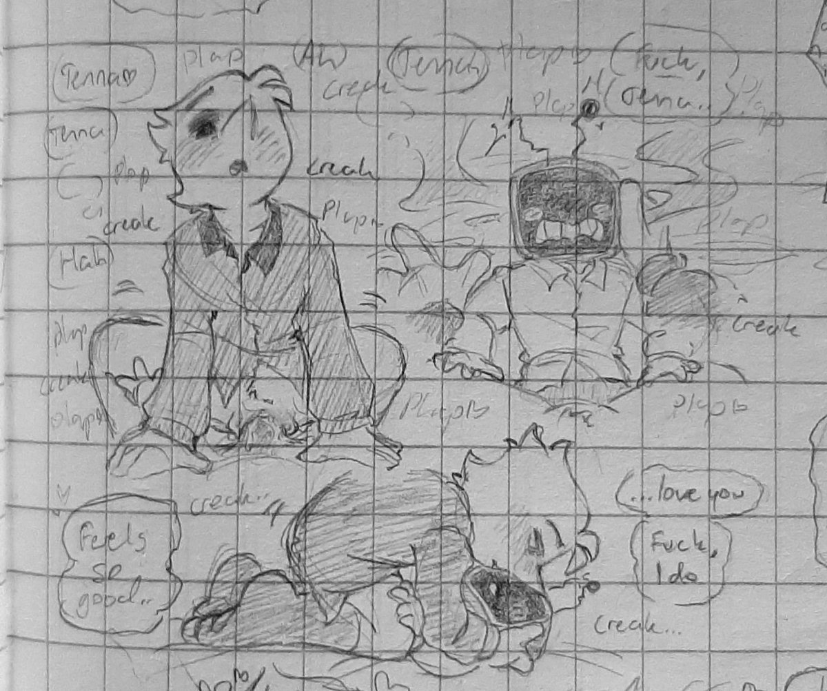 SasmEV's tweet photo. Swap AU, sharing some stress relief time☺ (1/2)
(#deltaruined for filter) https://t.co/VZjeq2NGnN