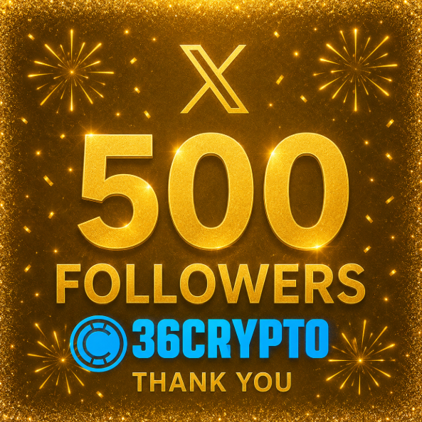 36Crypto2's tweet photo. A HUGE MILESTONE FOR US ON X!!🎉
500 STRONG 💪📷#36crypto,
$BTC, $XRP, $BNB, $SOL, $SHIB, $TEL https://t.co/bCTUmBwZBh