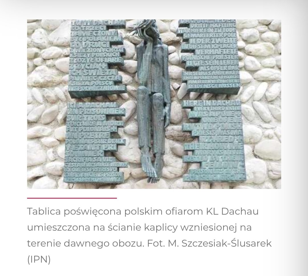 agnieszkawolsk9's tweet photo. Uzurpator, dyr. @AuschwitzMuseum
Cywiński i jego ekipa od lat nie ustają w wysiłku, by utrudnić 🇵🇱 dostęp do miejsca ich narodowej pamięci, a zwłaszcza 14.06.

Tymczasem 14.06 jest decyzją Sejmu Narodowym Dniem Pamięci o Polskich Ofiarach 🇩🇪 obozów koncentracyjnych.

Dlaczego w 🇩🇪 "centrali", w b. obozie KL Dachau (pierwszy "obóz wzorcowy" dla wszystkich później tworzonych) i modlące się do dziś Karmelitanki nie przeszkadzają i tablica upamiętniająca 🇵🇱 więźniów z płaskorzeźbą Chrystusa jest .... i zwykli śmiertelnicy wejść mogą indywidualnie, bez potrzeby wcześniejszej rezerwacji, bezpłatnie. (Jedyny koszt to opłata za ewentualny parking.)

Jak to możliwe Panie Cywiński .@AuschwitzMuseum ? 🤔

.@Roman_Korona 
https://t.co/RRsPJW8Fb9