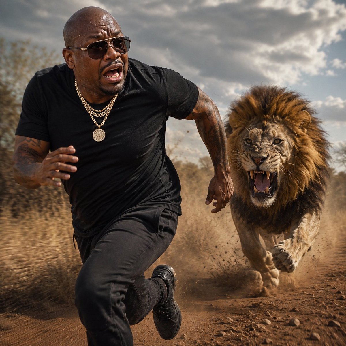 4KBF2's tweet photo. @LarryReidLive you want to go back to Africa, good, LEAVE! But don't use anything us crackers invented to build your Wakanda!  Who am I kidding, five minutes into Africa... https://t.co/Qv4rTZg87v