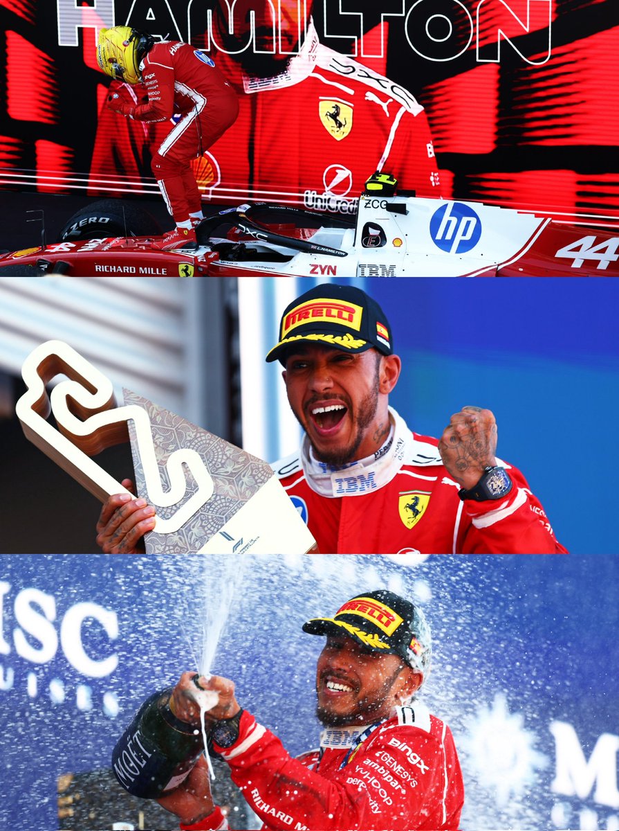 TuttoFormula1's tweet photo. ❤️FIRST WIN IN RED

#BarcelonaGP | #F12026 https://t.co/VRA6HE8dyE