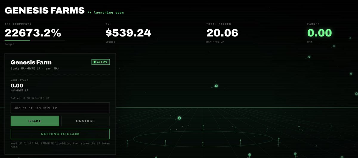 HyperHAM Finance tweet media