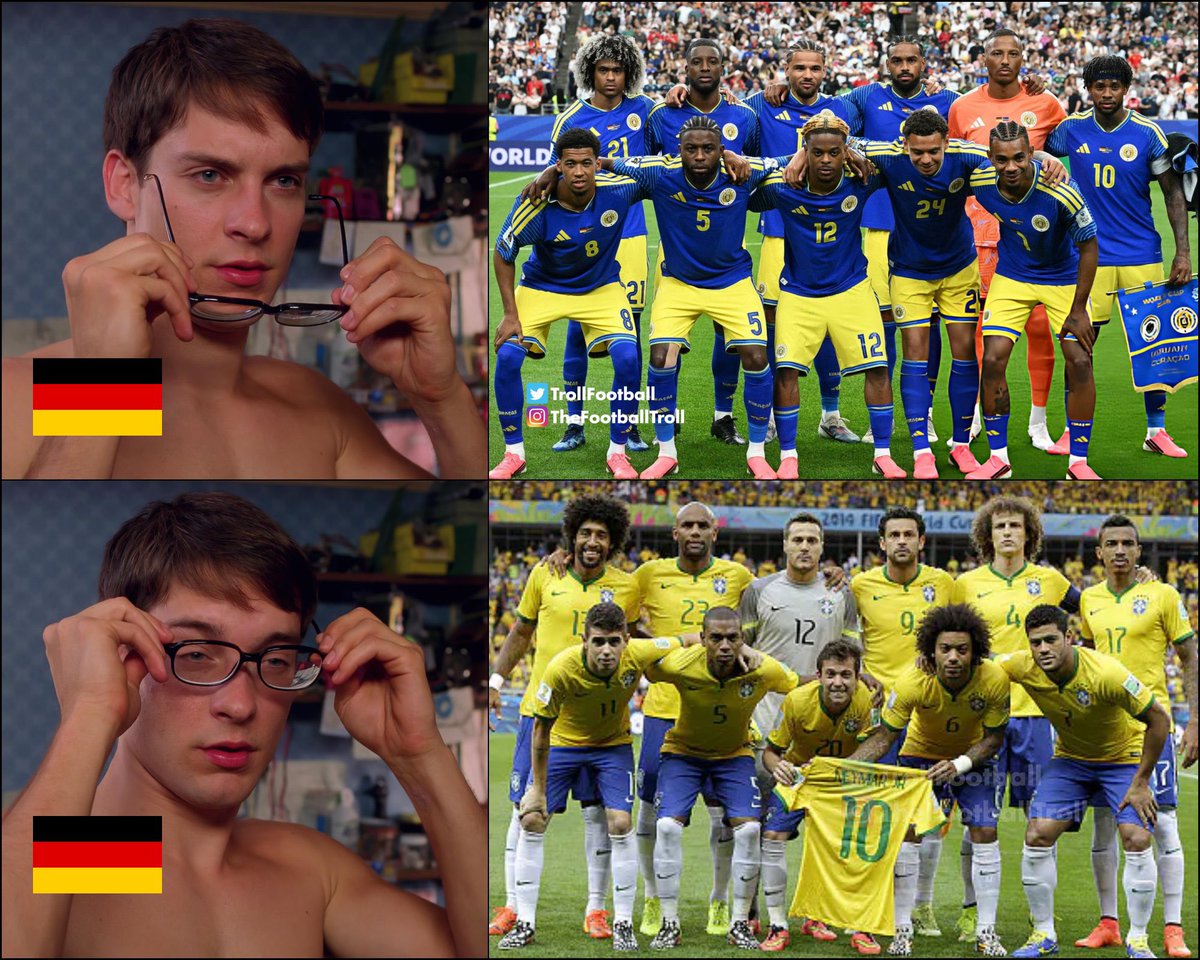 KumarVimal56's tweet photo. Wie Deutsche Curacao sehen 😅

#Fifa 
#germaniacuraçao https://t.co/RIcJvhvcUr