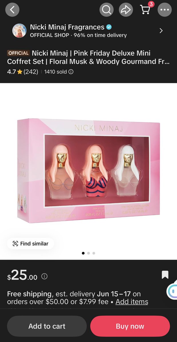 AlwaysShanell's tweet photo. I love the way @Smackpops broke @NICKIMINAJ fragrance smell 👃 down! It’s exactly like this. I also love when the boys wear it because I feel it gives a unisex vibe depending on the fragrance you choose out of the collection. Shop now for your set! It’s a summer hit. 

Check out this product on TikTok https://t.co/cb9cWqVNo5