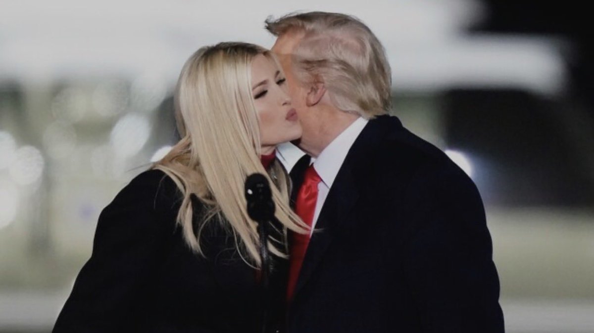 IvankaTrump's tweet photo. Happy birthday Dad ! 🇺🇸 
Love you ! https://t.co/raKgkqj2ra